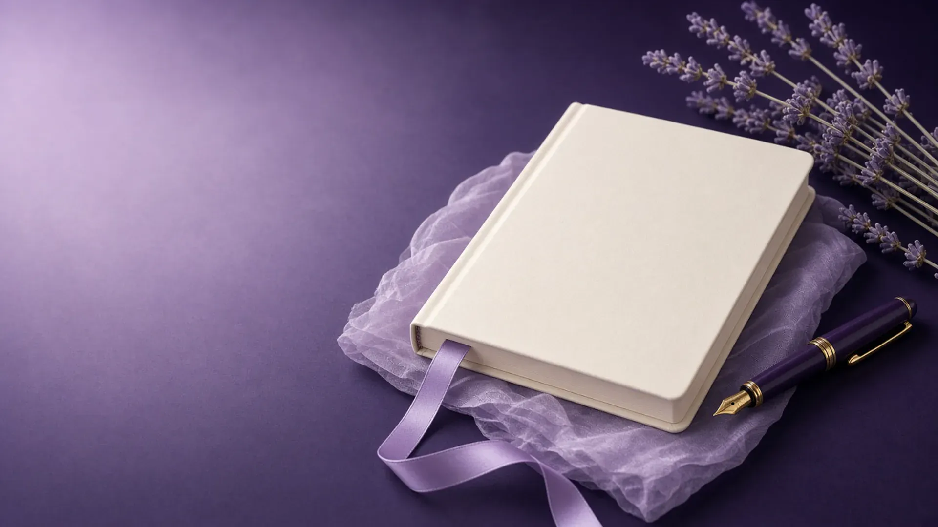 Quiet Within mood art — calm evening sanctuary atmosphere, brand visual